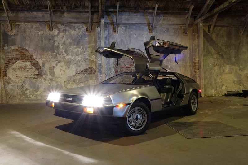 Delorean time machine